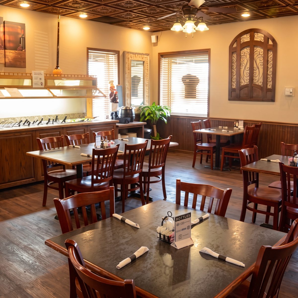 Our private dining room