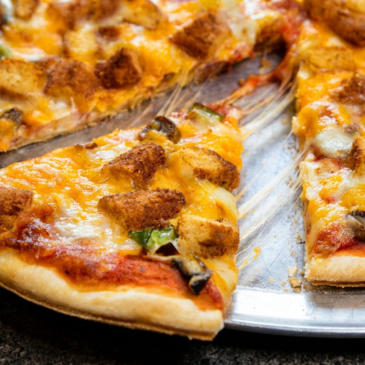 Handcrafted pizzas, made to order